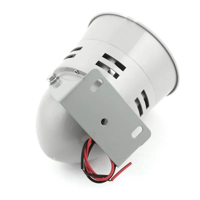 Vue arrière de la mini sirène MS-290 avec support de fixation