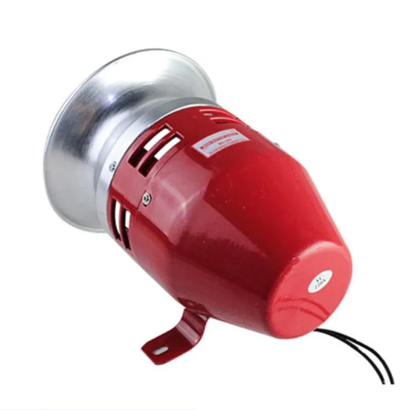 Boîtier rouge métallique sirène MS-390 – IP44 étanche