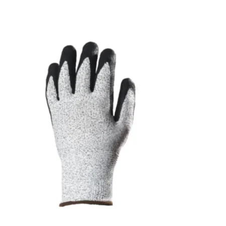 Gant Anti Coupure 5 Enduit PU Noir 1CRBB - EURO PROTECTION