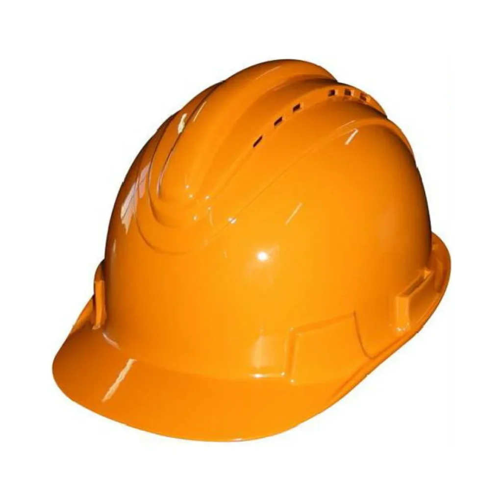 casque chantier orange SLH-P6 EN 397 aéré jugulaire 6 points polyéthylène Algérie