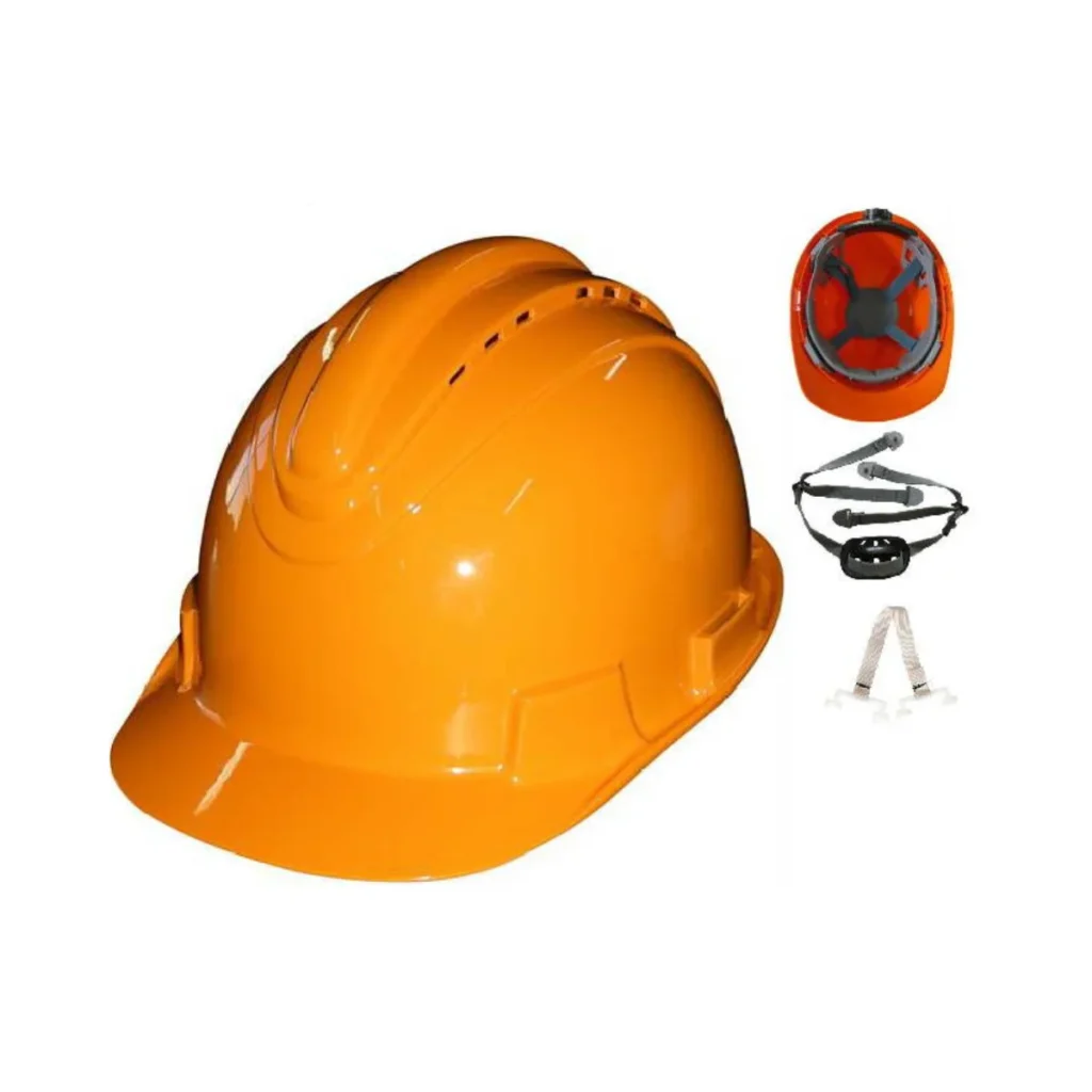casque chantier SLH-P6 EN 397 aéré jugulaire 6 points polyéthylène Algérie