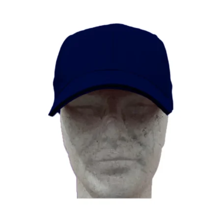casquette travail bleu marine face ajustable respirante