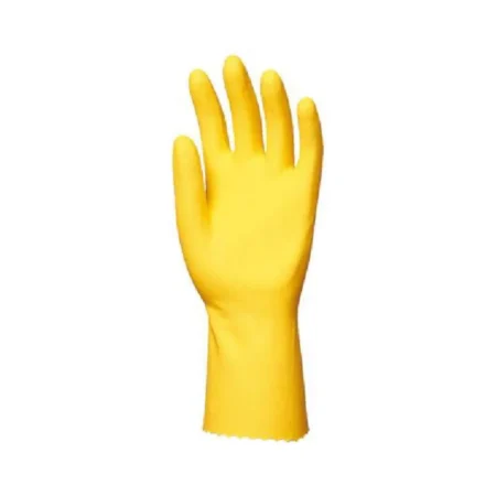 gant latex jaune protection chimique EN374 industrie nettoyage algérie